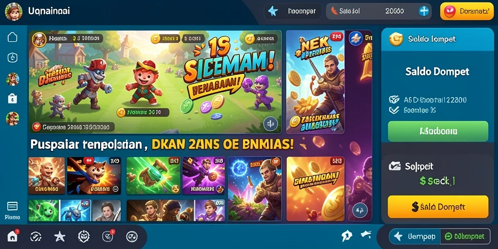 Screenshot menampilkan karakter utama dalam aksi.