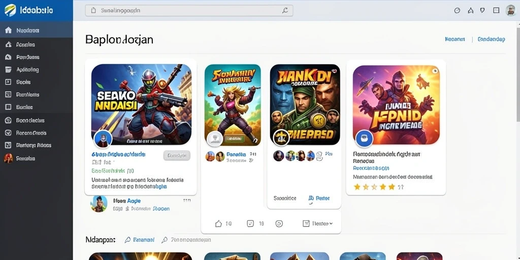 Tampilan awal game yang memikat.