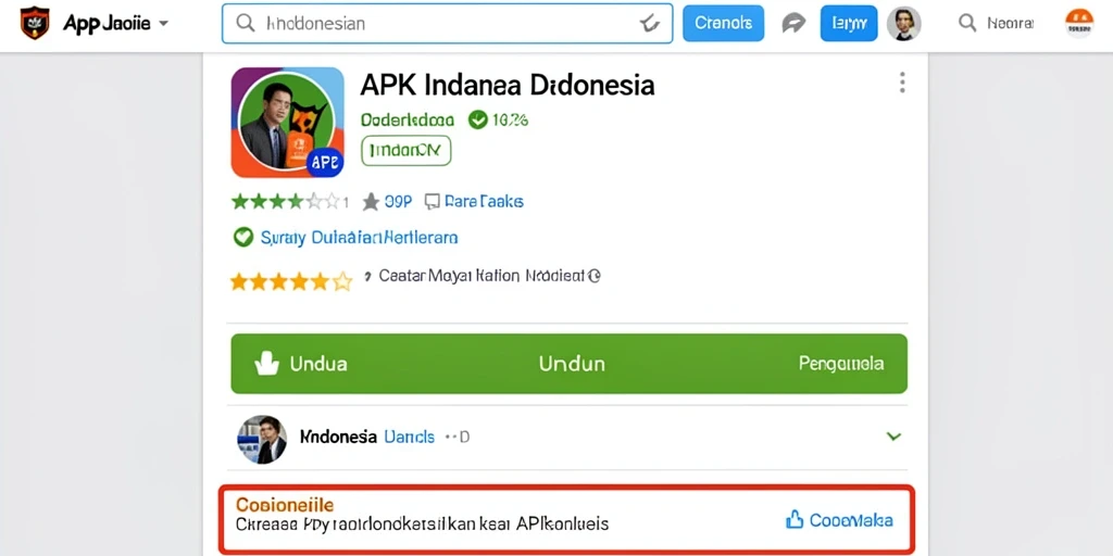 Screenshot menampilkan antarmuka permainan yang menarik.