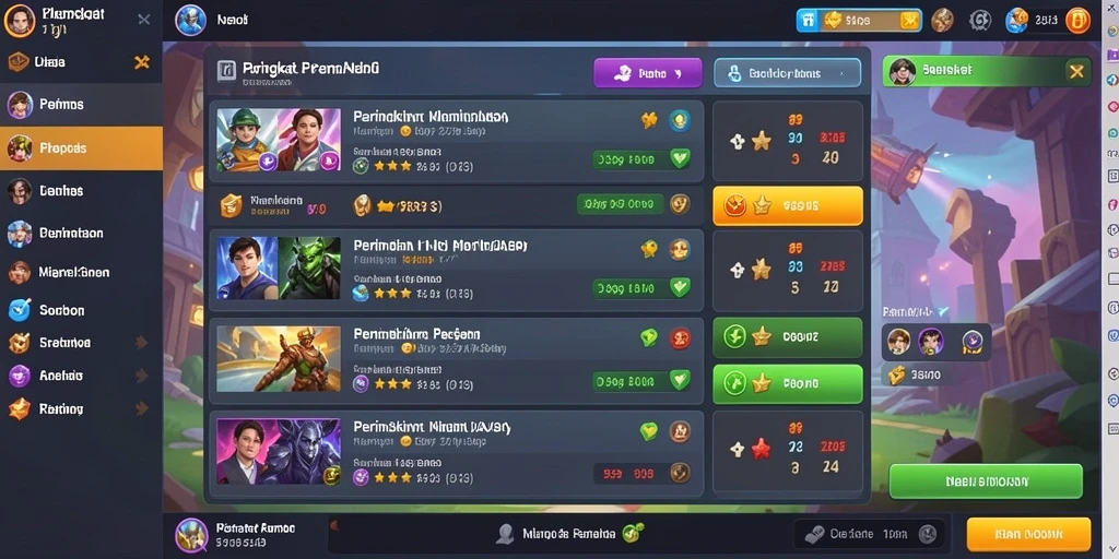 Tampilan antarmuka pengguna yang modern dan menarik.