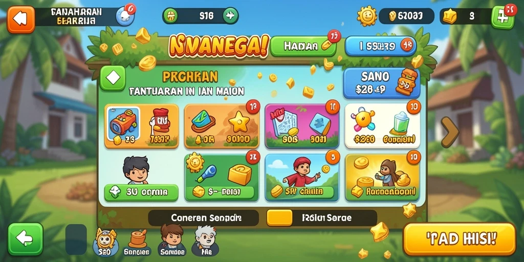 Tampilan antarmuka yang menarik dan mudah digunakan.