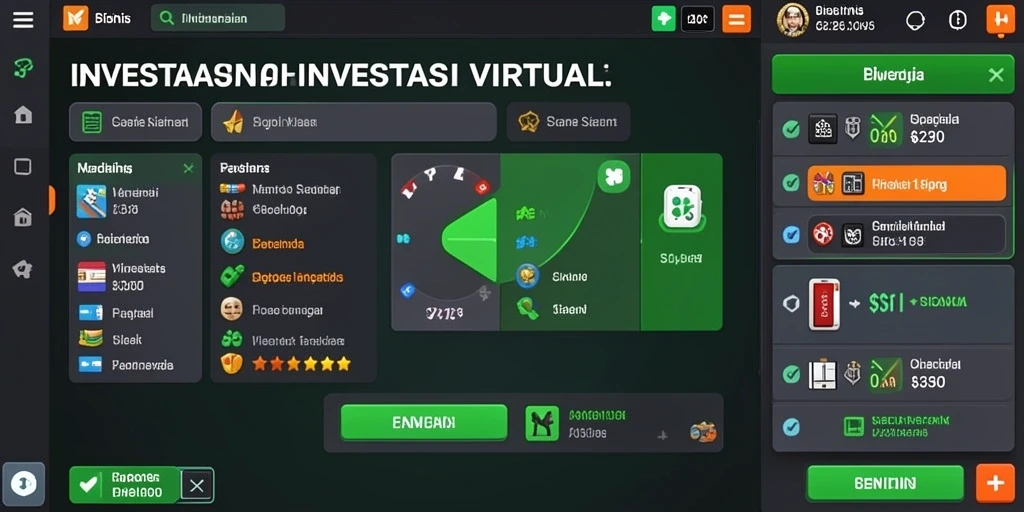 Screenshot menampilkan grafis yang memukau dalam petualangan.