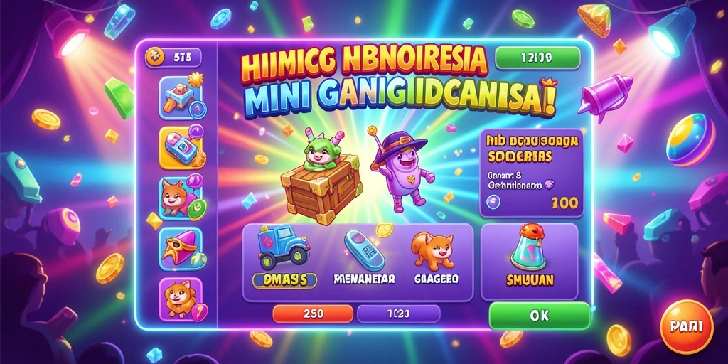 Tampilan utama KLUBIMPIAN dengan grafik menarik.
