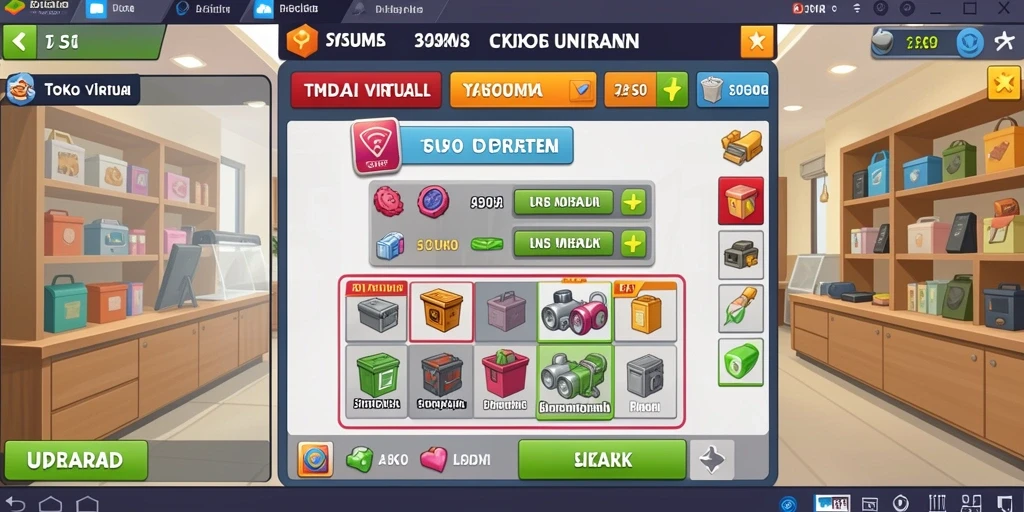 Tangkapan layar gameplay yang menarik dan interaktif.