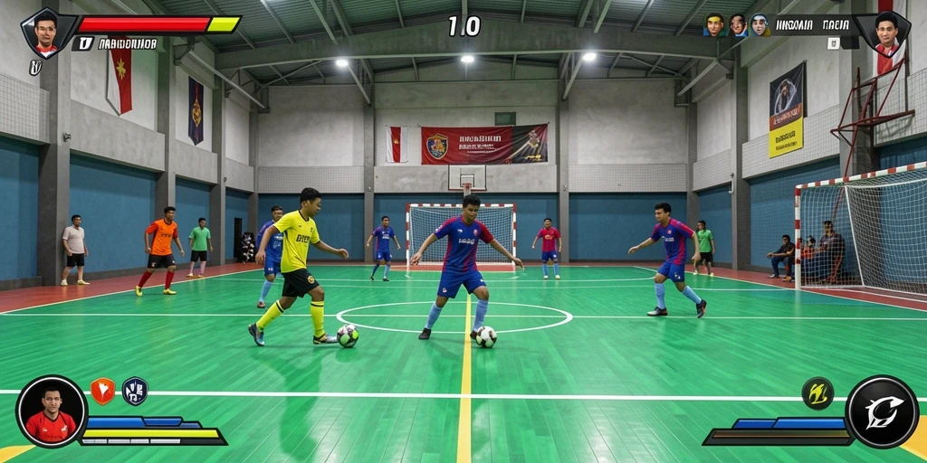 Tampilan antarmuka pengguna yang menarik dan modern.