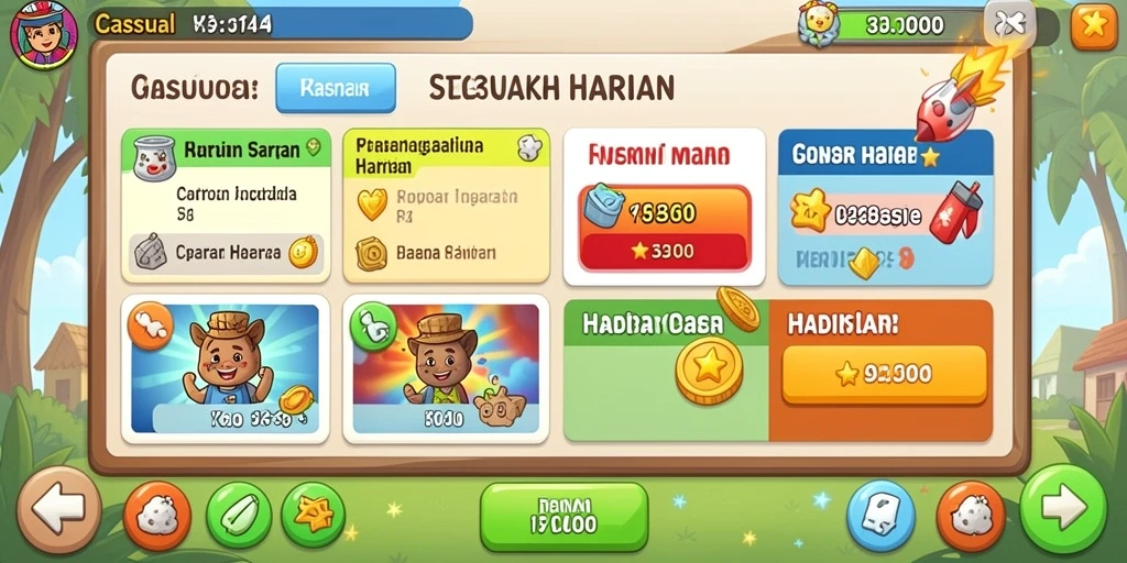Tampilan antarmuka yang mudah dipahami dan menarik.