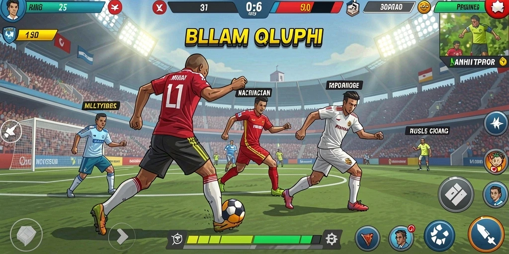 Tangkapan layar menunjukkan karakter ikonik dalam aksi.